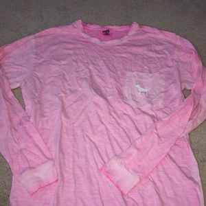 PINK long sleeve T-shirt